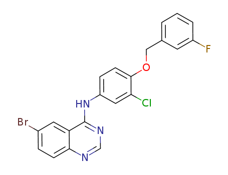 6-BROMO-N-[3-CHLORO-4-[(3-FLUOROPHENYL)METHOXY]PHENYL]QUINAZOLIN-4-AMINE