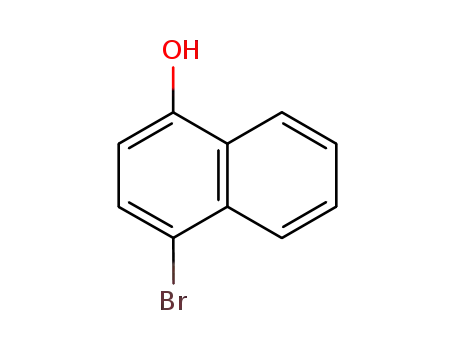 Molecular Structure of 571-57-3 (4-BROMO-L-NAPHTHOL)