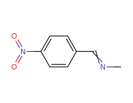 Molecular Structure of 877-80-5 (N-[(E)-(4-nitrophenyl)methylidene]methanamine)