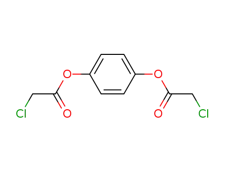 Molecular Structure of 10470-77-6 (benzene-1,4-diyl bis(chloroacetate))