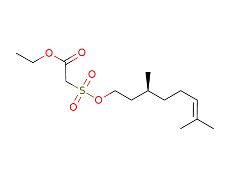 ethyl (3S)-2-[[(3,7-dimethyl-6-octen-1-yl)oxy]sulfonyl]-acetate