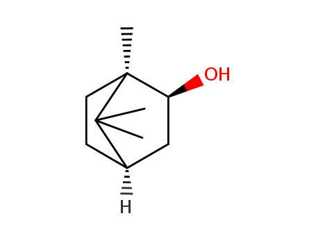 Molecular Structure of 464-43-7 ((+)-Borneol)