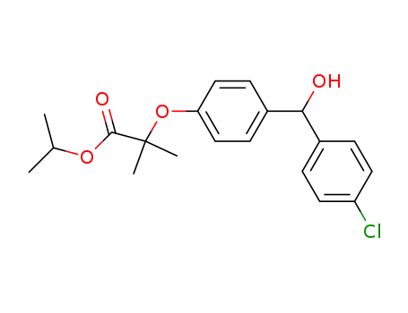 Molecular Structure of 61001-99-8 (Dihydro Fenofibrate)