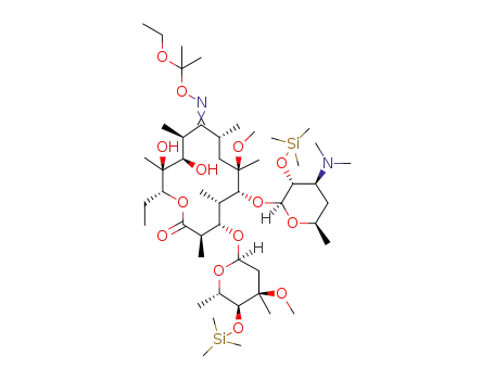 Molecular Structure of 119665-62-2 (Intermediate of Clarithromycin)