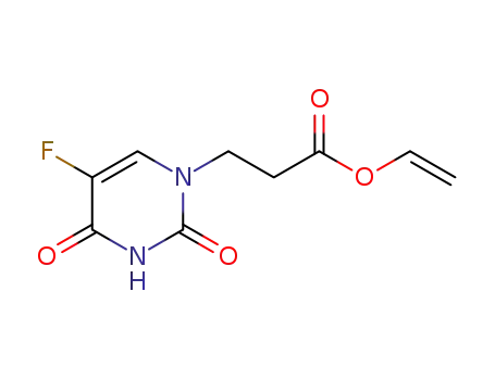 3-(5-fluorouracil-1-yl)propionic acid vinyl ester