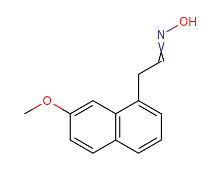 2-(2-methoxynaphthalen-8-yl)acetaldehyde oxime
