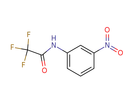 Molecular Structure of 25080-83-5 (m-Nitrotrifluoroacetanilide)