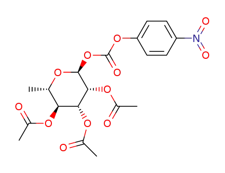 (2,3,4-tri-O-acetyl-α-L-rhamnopyranosyl) 4-nitrophenyl carbonate