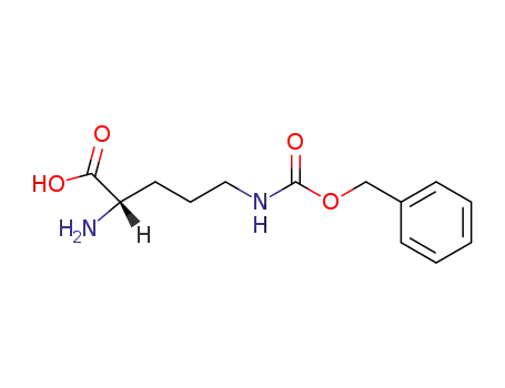 Molecular Structure of 3304-51-6 (N'-Cbz-L-ornithine)