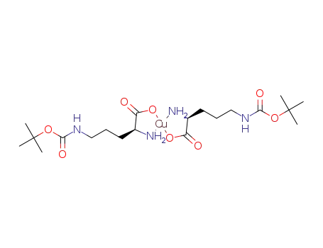 copper(II) complex of Nδ-tert-butoxycarbonyl-L-ornithine