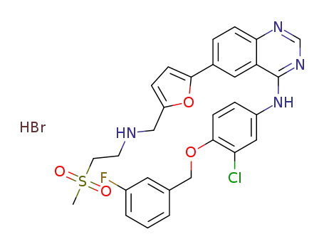 lapatinib hydrogen bromide salt