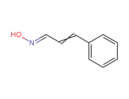 Molecular Structure of 21737-13-3 (2-Propenal, 3-phenyl-, oxime, (1E)-)