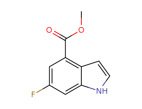 1082040-43-4,6-Fluoro-1H-indole-4-carboxylic acid methyl ester,RW3728;6-fluoro-1H-indole-4-carboxylic acid methyl ester;methyl 6-Fluoro indole-4-carboxylate;6-Fluoro indole-4-methylcarboxylate;