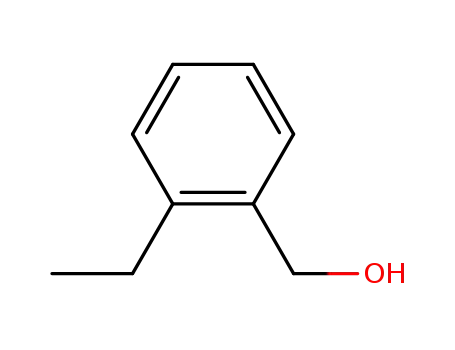 Molecular Structure of 767-90-8 (2-ETHYLBENZYL ALCOHOL  98)
