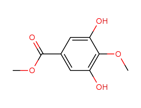 Molecular Structure of 24093-81-0 ((4'-O-methyl)methyl gallate)