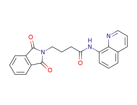4-(1,3-dioxoisoindolin-2-yl)-N-(quinolin-8-yl)butanamide