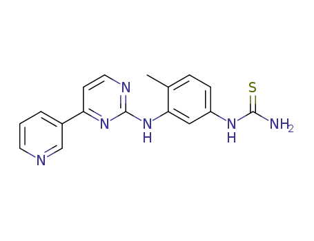 N-(4-methyl-3-{[4-(pyridin-3-yl)pyrimidin-2-yl]amino}phenyl)thiourea