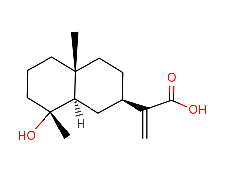 (2R,8aβ)-Decahydro-8β-hydroxy-4aα,8-dimethyl-α-methylene-2-naphthaleneacetic acid