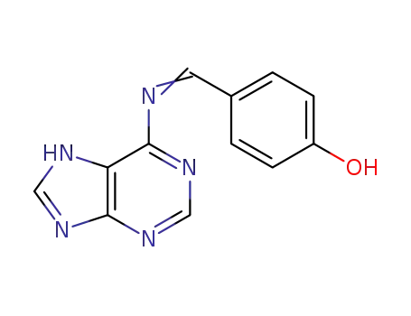 4-((7H-purin-6-ylimino)methyl)phenol