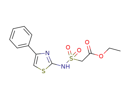 ethyl [N-(4-phenyl-1,3-thiazol-2-yl)sulfamoyl]acetate