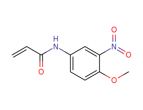 N-(4-methoxy-3-nitrophenyl) acrylamide