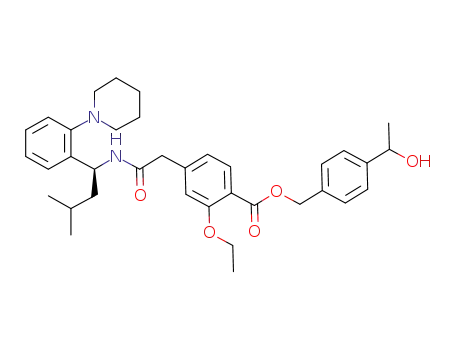 repaglinide 4-[1-(hydroxyethyl)]benzoate