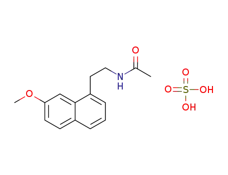 N-[2-(7-methoxynaphthalen-1-yl)ethyl]acetamide hydrogen sulfate