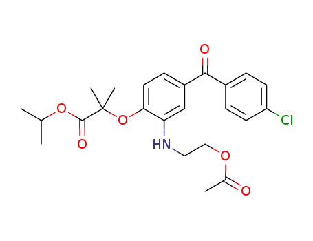 (2-acetoxyethylamino)fenofibrate