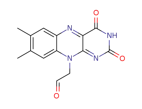Benzo[g]pteridine-10 (2H)-acetaldehyde, 3,4-dihydro-7,8-dimethyl-2, 4-dioxo- cas  4250-90-2