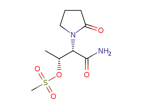 (2S,3R)-3-methylsulfonyloxy-2-(2-oxopyrrolidin-1-yl)butanamide