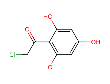 Molecular Structure of 110865-03-7 (Ethanone, 2-chloro-1-(2,4,6-trihydroxyphenyl)- (9CI))