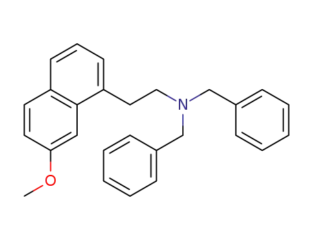 N,N-dibenzyl-2-(7-methoxynaphthalen-1-yl)ethanamine