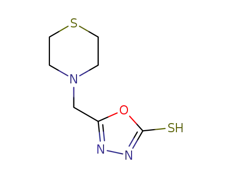 5-(thiomorpholinomethyl)-1,3,4-oxadiazole-2-thiol