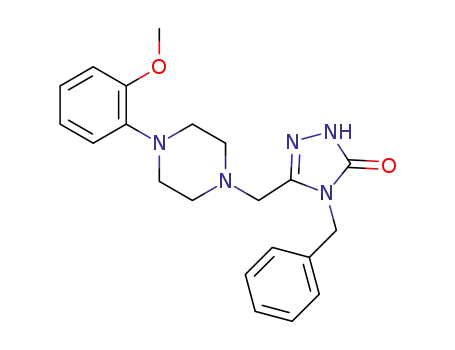 4-benzyl-5-{[4-(2-methoxyphenyl)piperazin-1-yl]methyl}-2,4-dihydro-3H-1,2,4-triazole-3-one