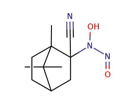 2-nitrosohydroxylamino-2-cyano-camphane