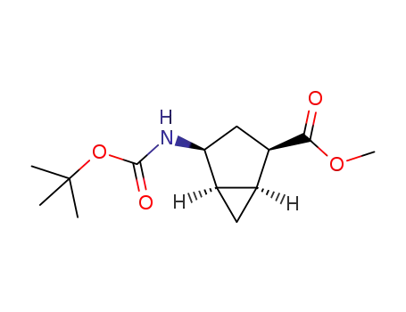 (+)-methyl (1R,2S,4R,5S)-2-(tert-butoxycarbonylamino)bicyclo[3.1.0]hexane-4-carboxylate