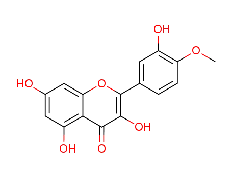 Molecular Structure of 603-61-2 (TAMARIXETIN)