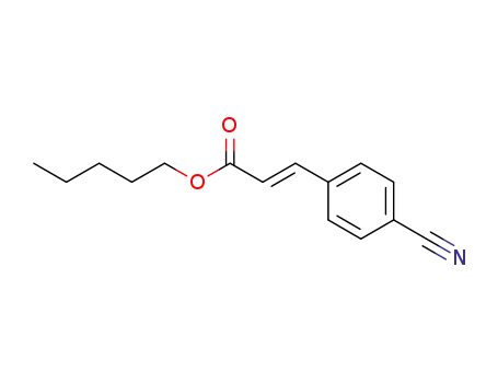 (E)-pentyl 3-(4-cyanophenyl)acrylate