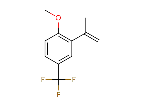 1-methoxy-2-(prop-1-en-2-yl)-4-(trifluoromethyl)benzene