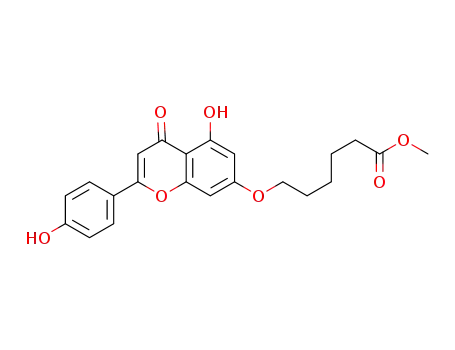 methyl 6-((5-hydroxy-2-(4-hydroxyphenyl)-4-oxo-4H-chromen-7-yl)oxy)hexanoate