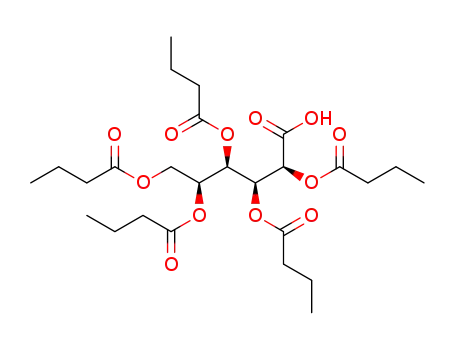 (2S,3S,4R,5S)-2,3,4,5,6-penta(butanoyloxy)hexanoic acid