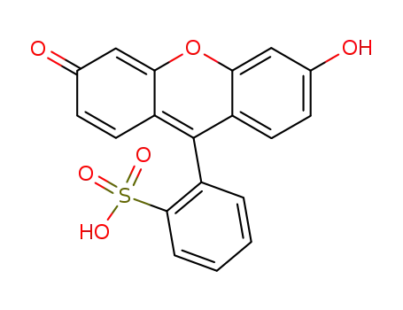 o-(6-hydroxy-3-oxo-3H-xanthen-9-yl)benzenesulphonic acid