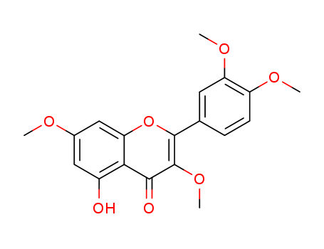 4H-1-Benzopyran-4-one,2-(3,4-dimethoxyphenyl)-5-hydroxy-3,7-dimethoxy-