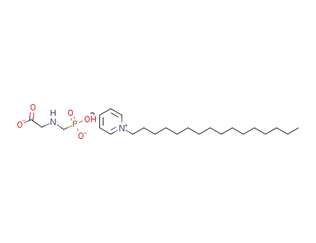 bis(N-cetylpyridinium) glyphosate