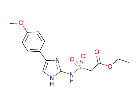 ethyl {N-[4-(4-methoxyphenyl)-1H-imidazol-2-yl]sulfamoyl}acetate