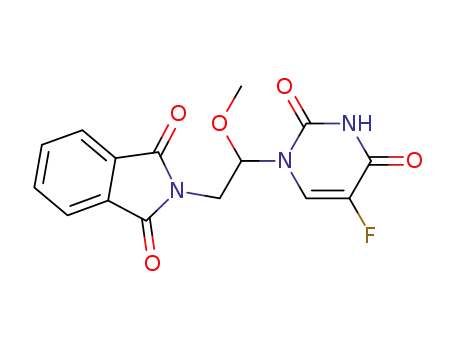 2-[2-(5-Fluoro-2,4-dioxo-3,4-dihydro-2H-pyrimidin-1-yl)-2-methoxy-ethyl]-isoindole-1,3-dione