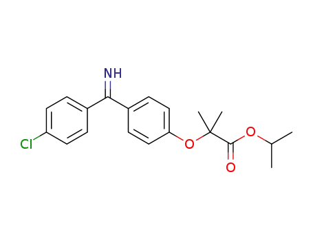isopropyl 2-(4-((4-chlorophenyl)(imino)methyl)phenoxy)-2-methylpropanoate