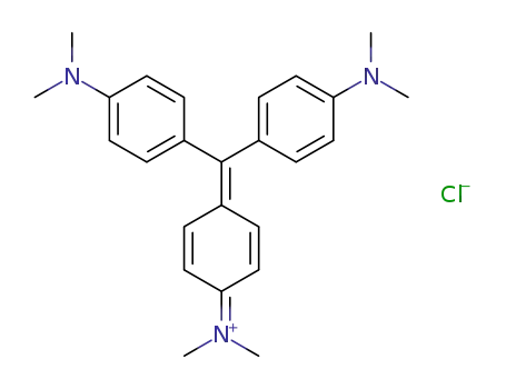 Molecular Structure of 548-62-9 (Basic Violet 3)