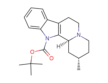 (2S,12bS)-2-Methyl-1,3,4,6,7,12b-hexahydro-2H-indolo[2,3-a]quinolizine-12-carboxylic acid tert-butyl ester