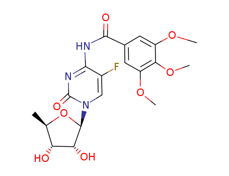 Cytidine,5'-deoxy-5-fluoro-N-(3,4,5-trimethoxybenzoyl)-